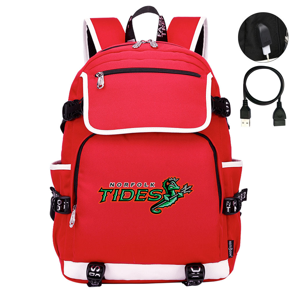 Norfolk Tides Backpack School Notebook Travel Bags