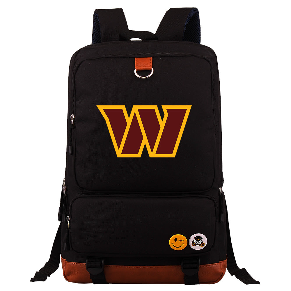 Washington Commanders Football Team Rugby Proof Backpack NoteBook Laptop School Bag