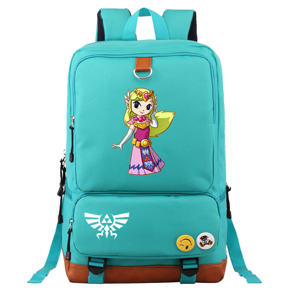 Zelda Proof Backpack NoteBook Laptop School Bag