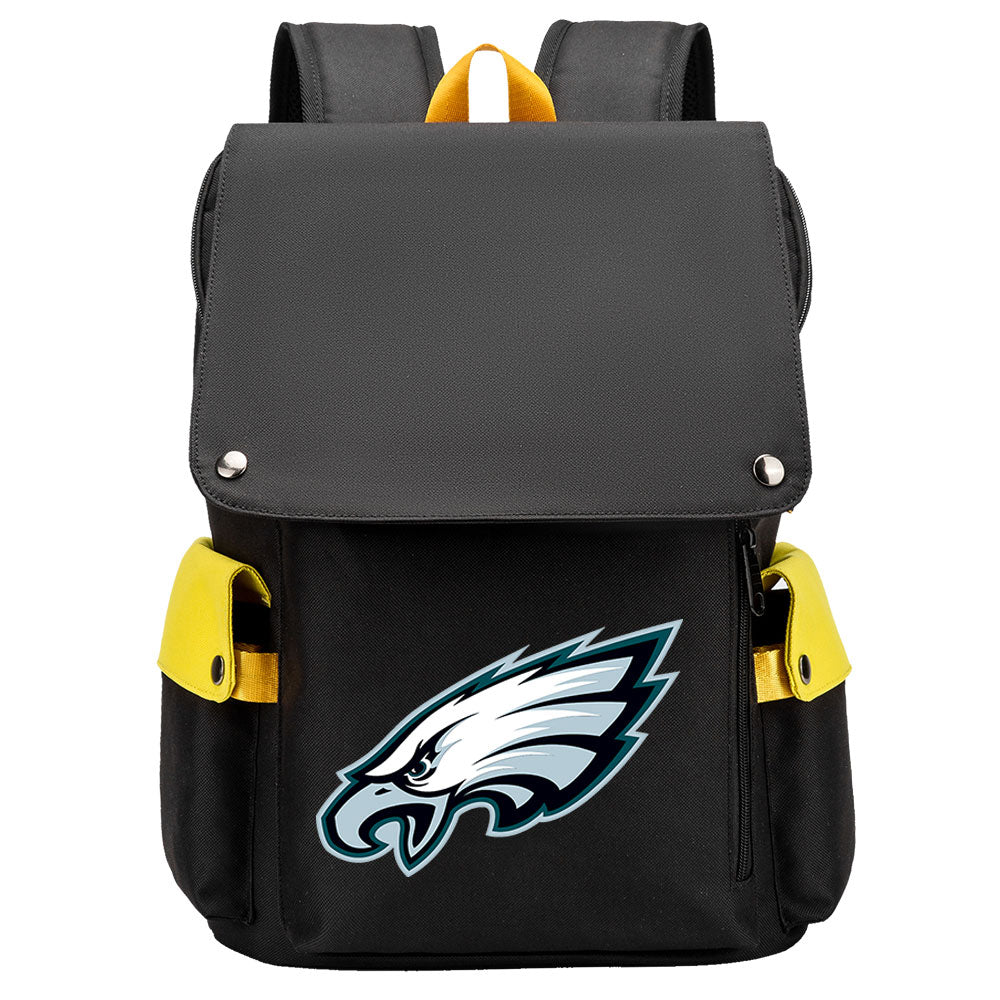 Philadelphia Eagles Football Team Rugby Laptop Backpack Oxford School Bag