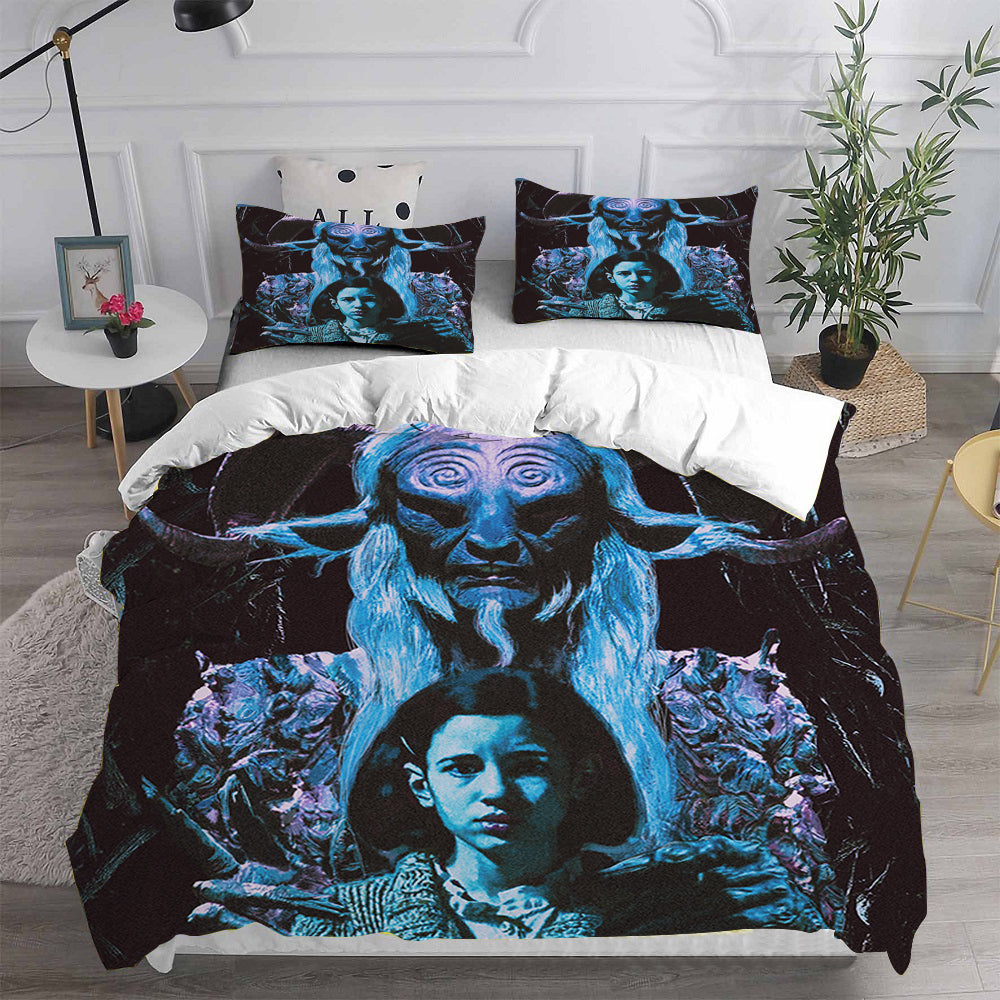 El Laberinto Del Fauno Cosplay Bedding Set Duvet Cover Pillowcases Halloween Home Decor