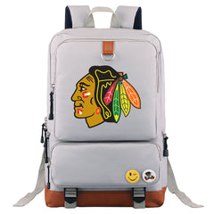 Chicago Blackhawks Hockey Team Proof Backpack NoteBook Laptop School Bag