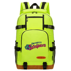 Gwinnett Stripers Waterproof Backpack School Notebook Travel Bag