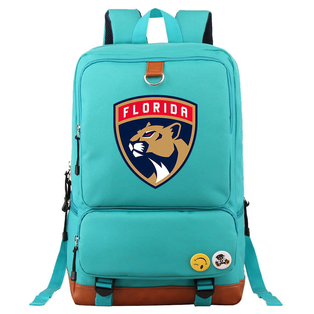 Florida Panthers Hockey Team Proof Backpack NoteBook Laptop School Bag