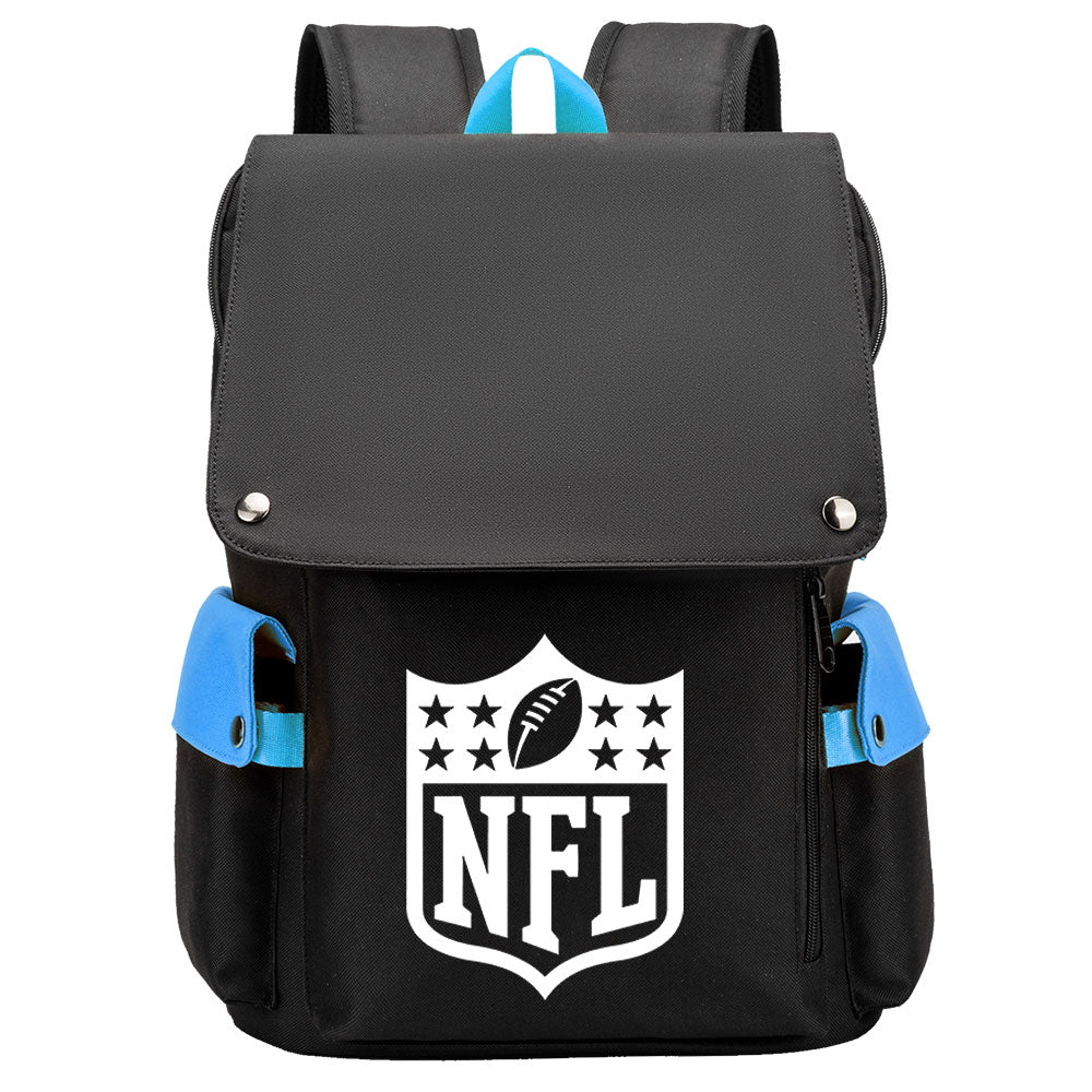 Football Team Rugby Laptop Backpack Oxford School Bag