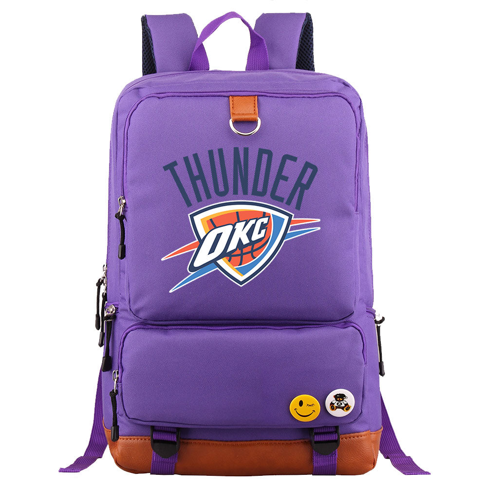 Oklahoma City Thunder Water Proof Backpack NoteBook Laptop School Bag