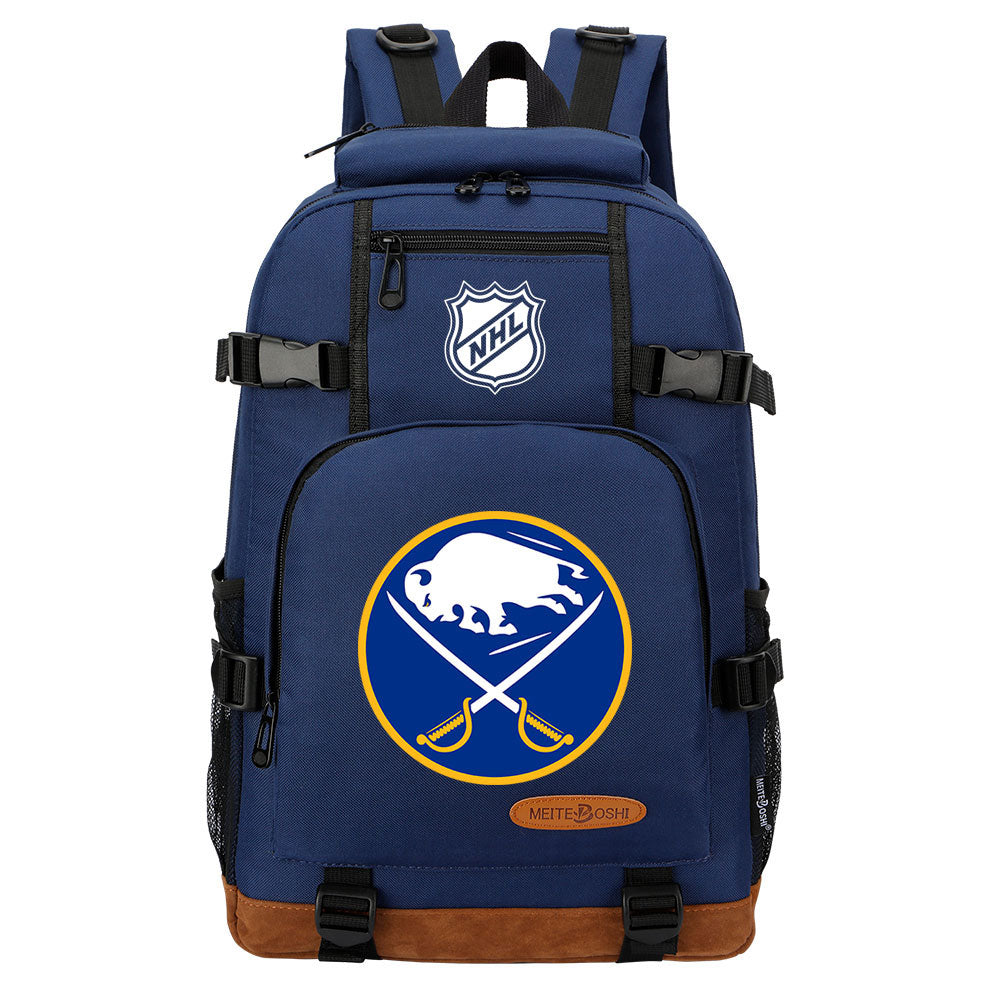 Buffalo Sabres Hockey League  Waterproof Backpack School Notebook Travel Bag