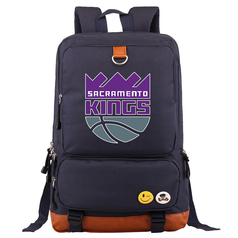 Sacramento Kings Water Proof Backpack NoteBook Laptop School Bag