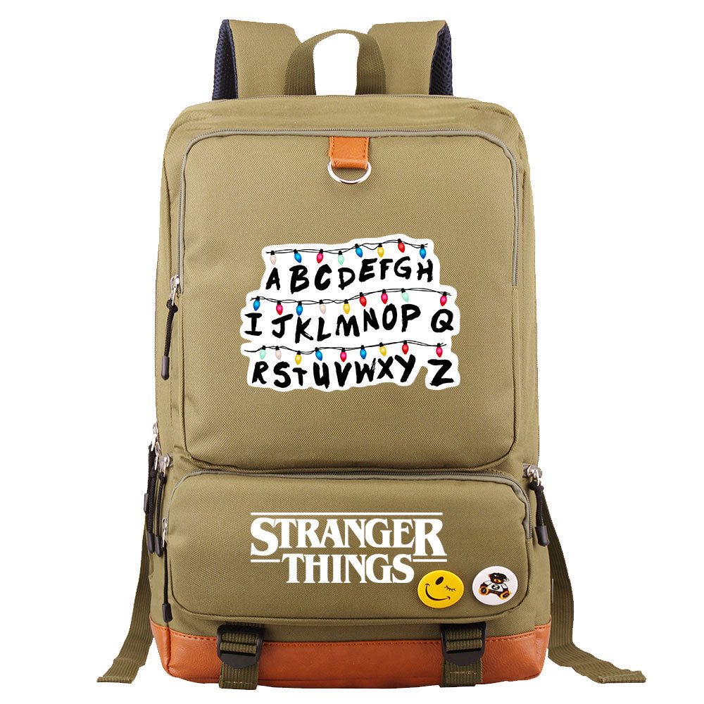 Strangers Things Proof Backpack NoteBook Laptop School Bag