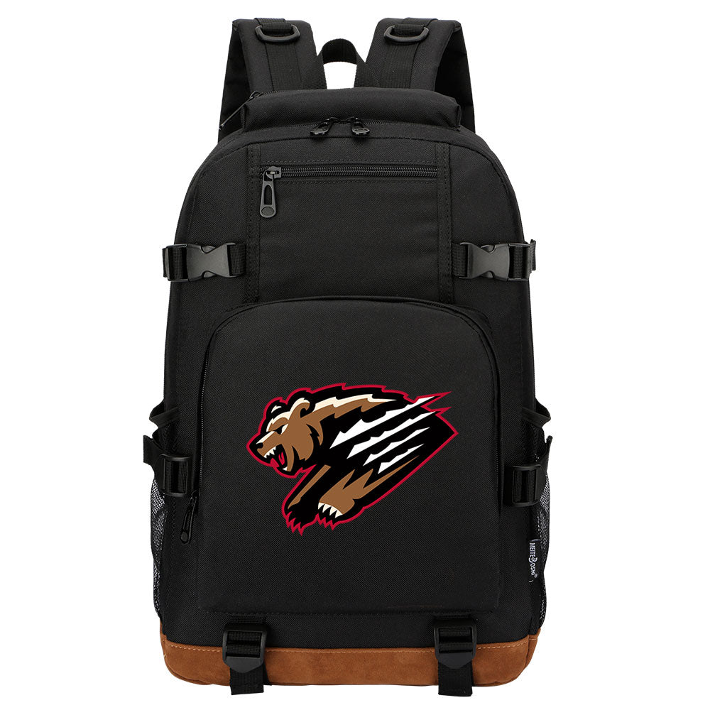 Montana Grizzlies Waterproof Backpack School Notebook Travel Bag