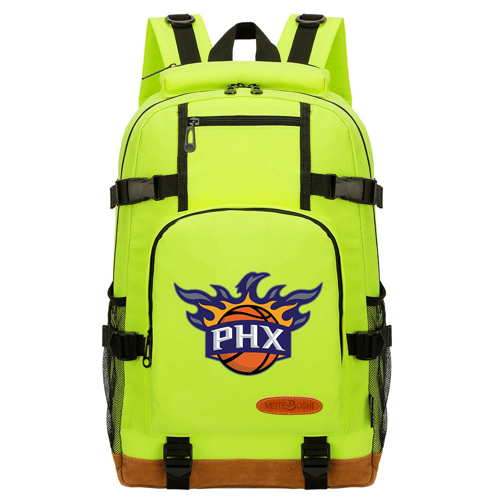 Phoenix Suns Waterproof Backpack School Notebook Travel Bag