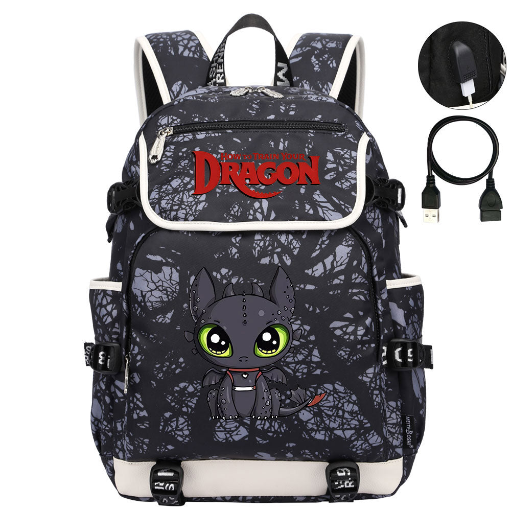 How to Train Your Dragon Backpack School Notebook Travel Bags