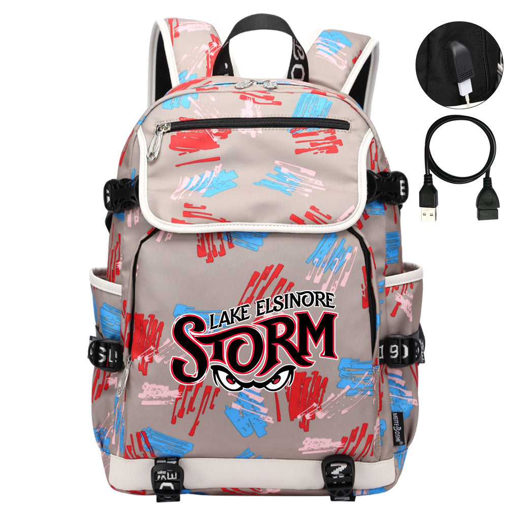 Lake Elsinore Storm Backpack School Notebook Travel Bags