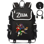 Zelda Backpack School Notebook Travel Bags