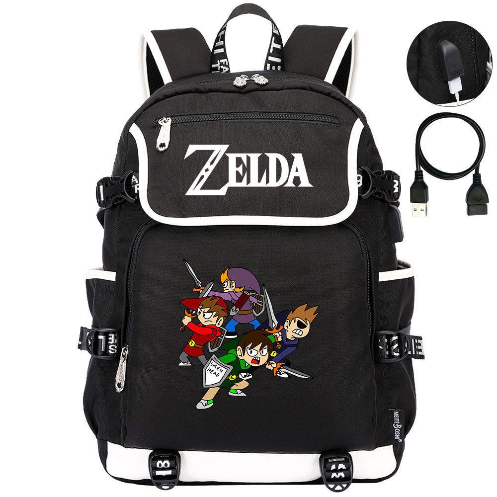Zelda Backpack School Notebook Travel Bags