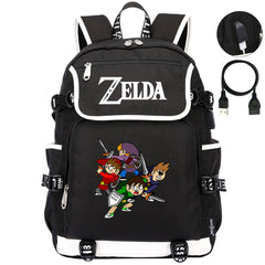 Zelda Backpack School Notebook Travel Bags