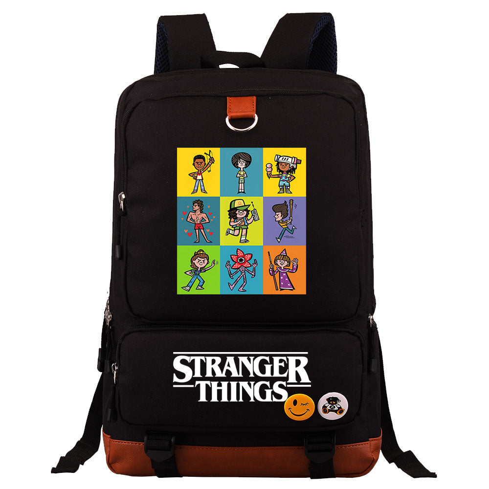 Strangers Things Hellfire Club Proof Backpack NoteBook Laptop School Bag