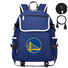 Golden State Warriors Backpack School Notebook Travel Bags
