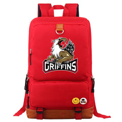 Grand Rapids Griffins Hockey Team Proof Backpack NoteBook Laptop School Bag