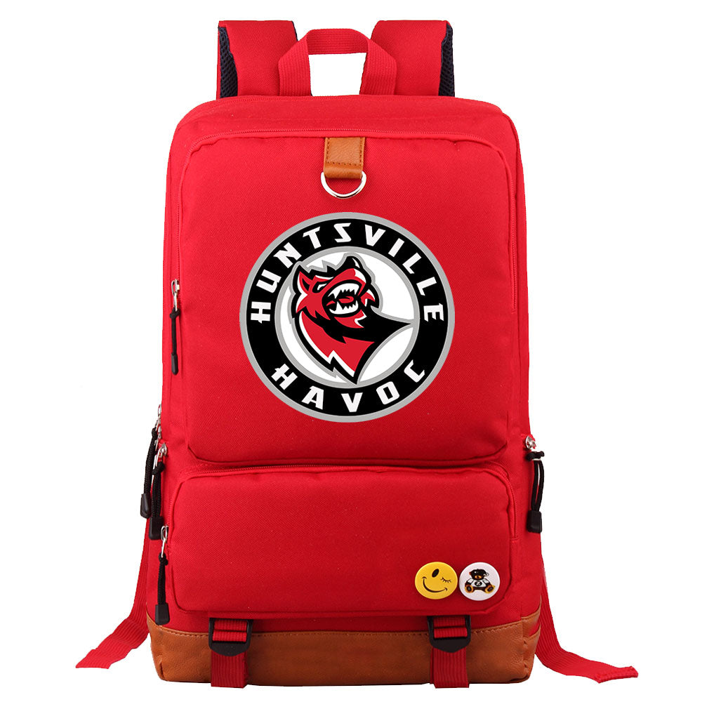 Huntsville Havoc Hockey Team Proof Backpack NoteBook Laptop School Bag
