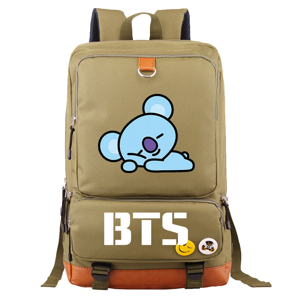 BTS Koya Proof Backpack NoteBook Laptop School Bag