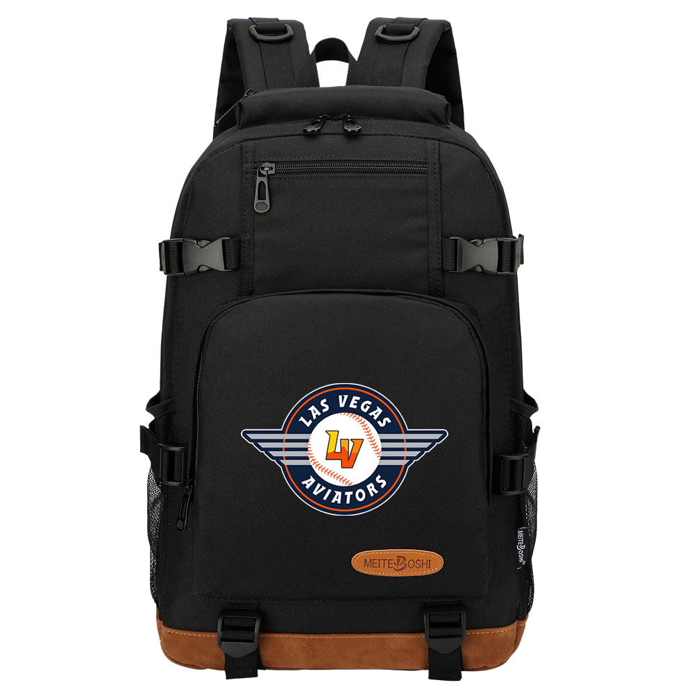 Las Vegas Aviators Waterproof Backpack School Notebook Travel Bag