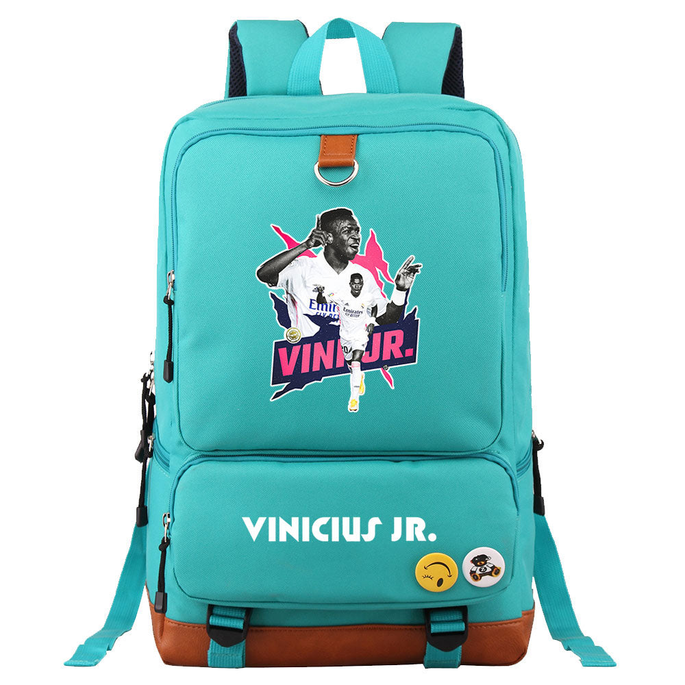 Vinicius Junior FC Proof Backpack NoteBook Laptop School Bag