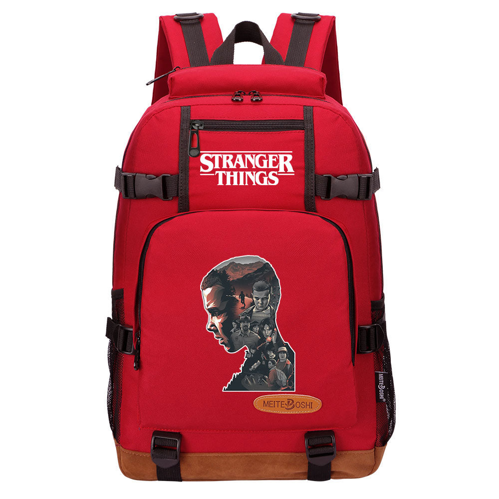 Strangers Things El Waterproof Backpack School Notebook Travel Bag
