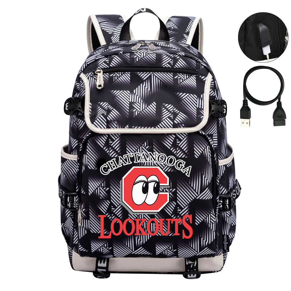 Chattanooga Lookouts Backpack School Notebook Travel Bags