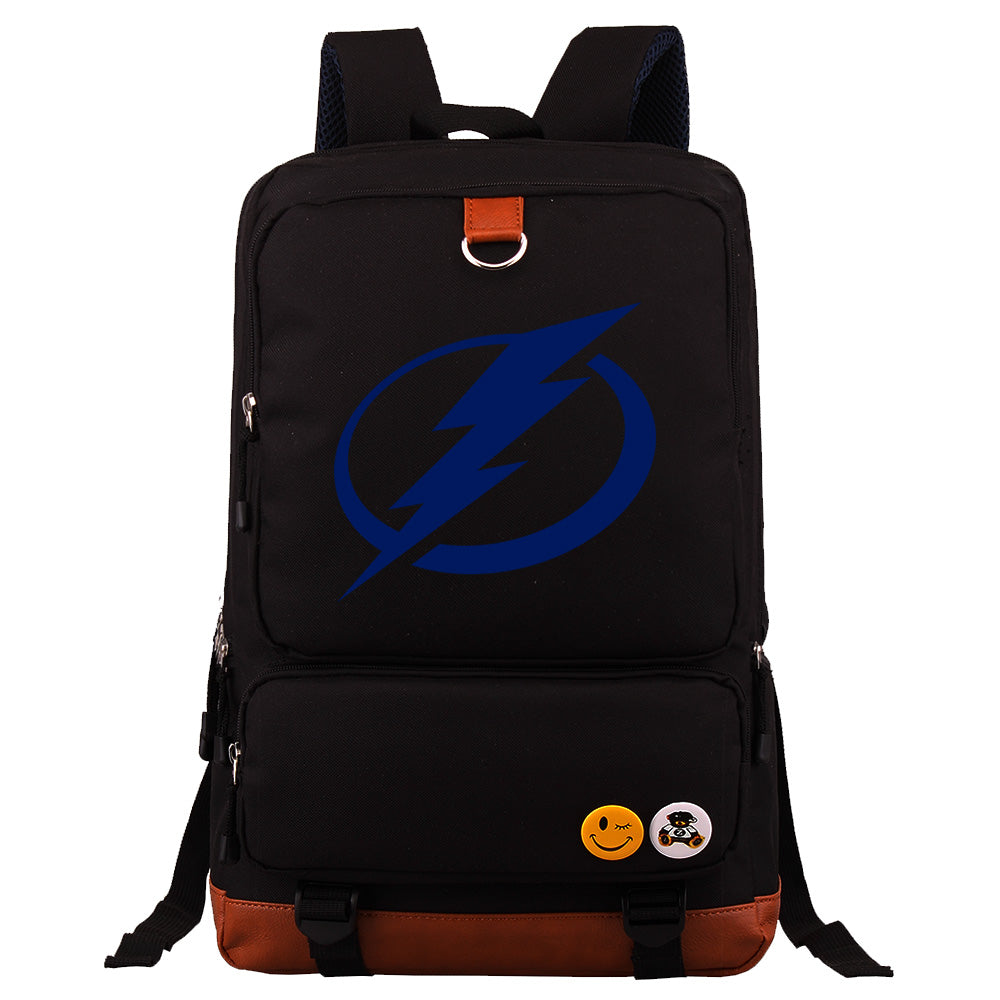 Tampa Bay Lightning Hockey Team Proof Backpack NoteBook Laptop School Bag