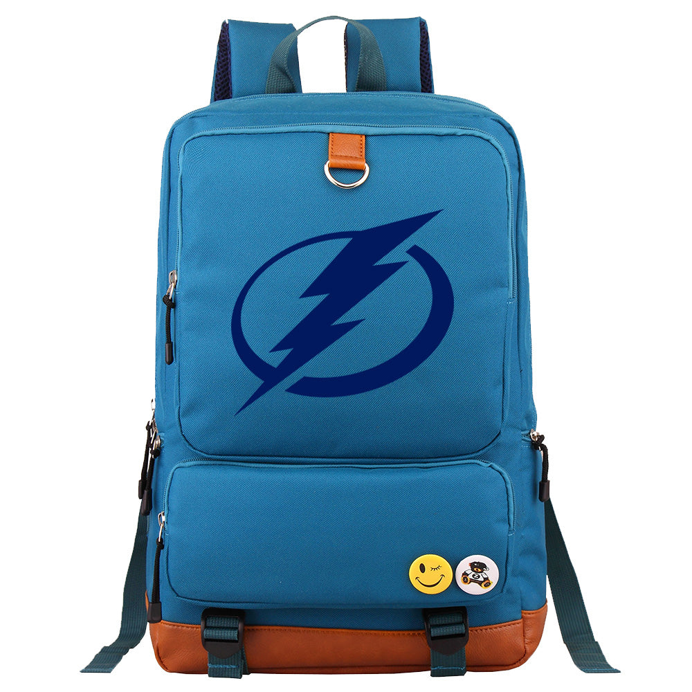 Tampa Bay Lightning Hockey Team Proof Backpack NoteBook Laptop School Bag