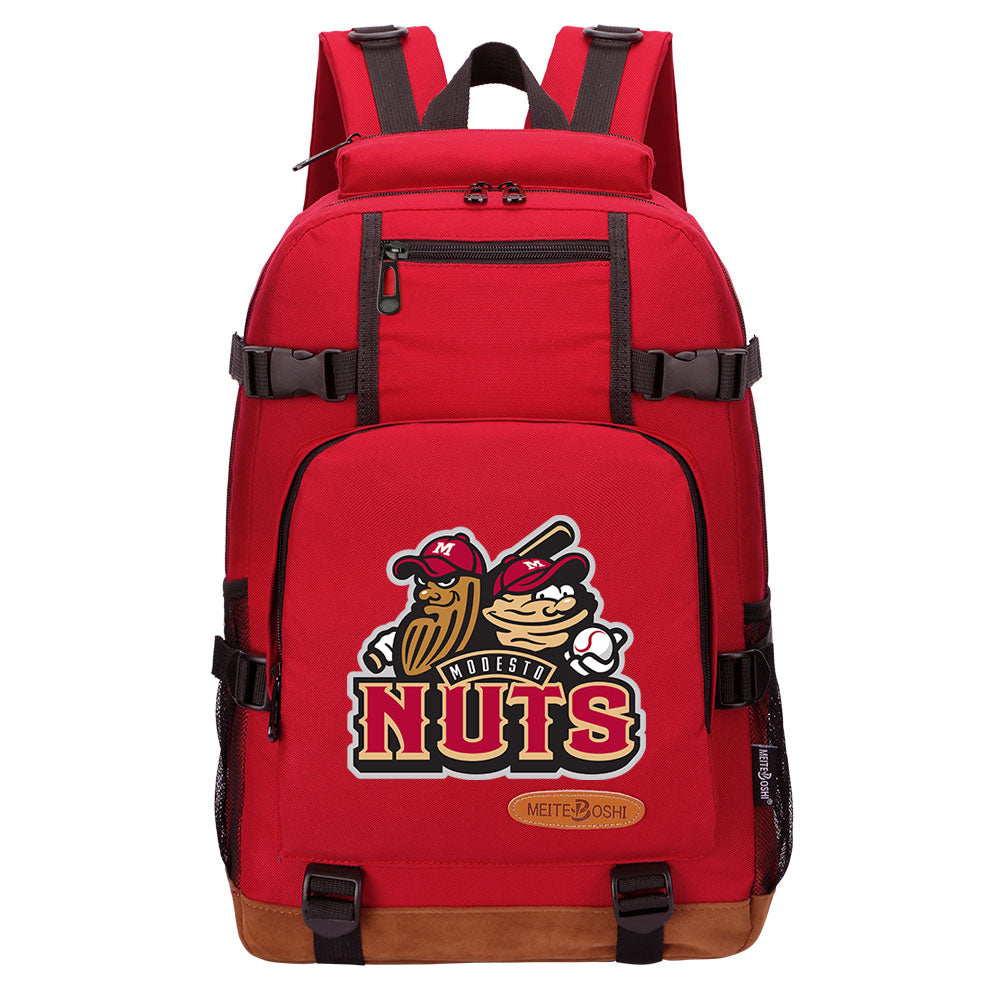 Modesto Nuts Waterproof Backpack School Notebook Travel Bag
