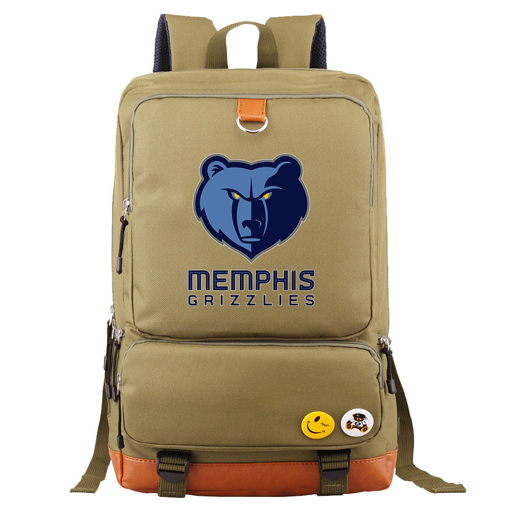 Memphis Grizzlies Water Proof Backpack NoteBook Laptop School Bag