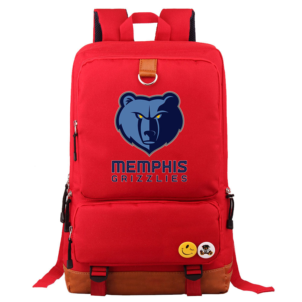 Memphis Grizzlies Water Proof Backpack NoteBook Laptop School Bag