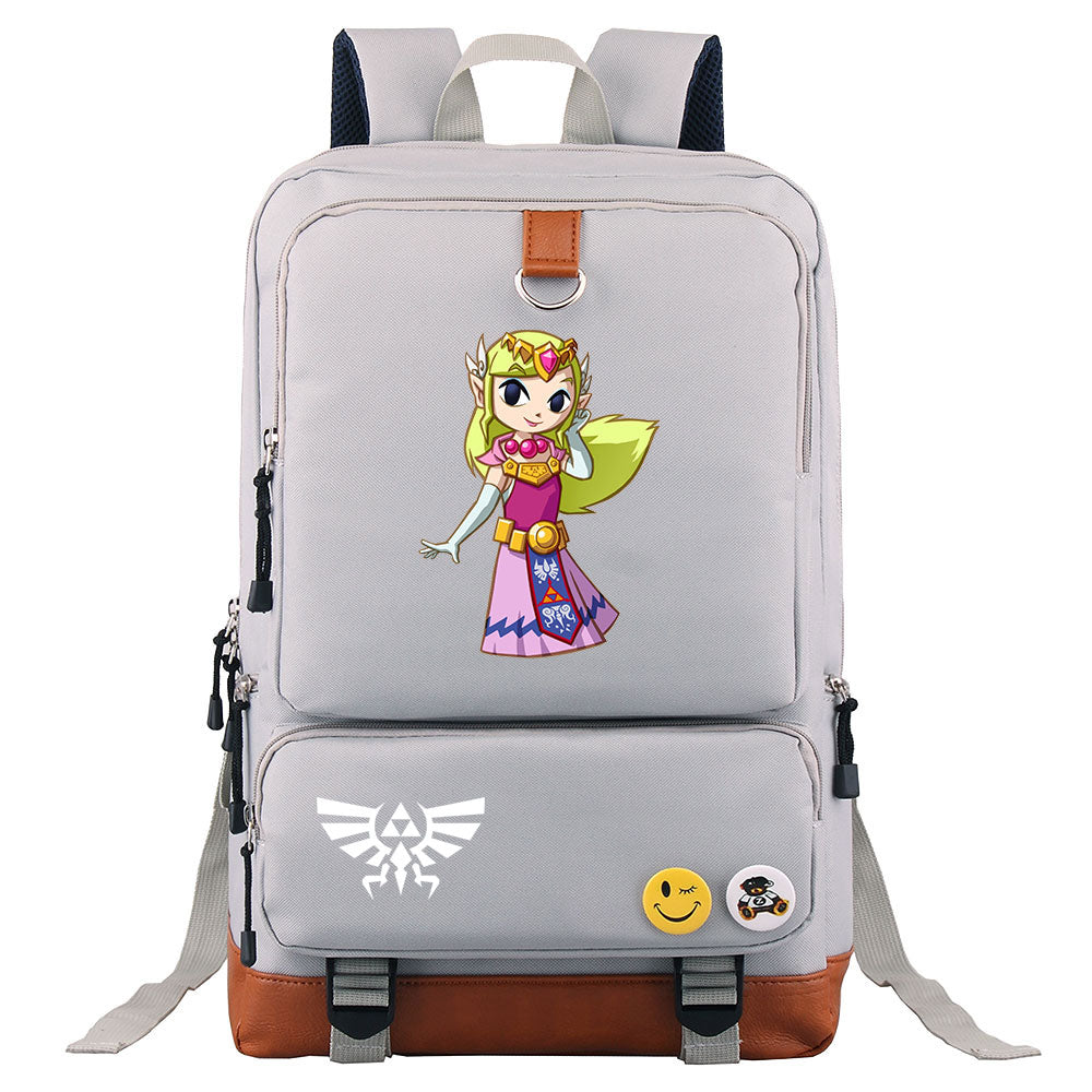 Zelda Proof Backpack NoteBook Laptop School Bag