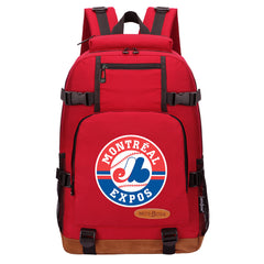 Montreal Expos Waterproof Backpack School Notebook Travel Bag