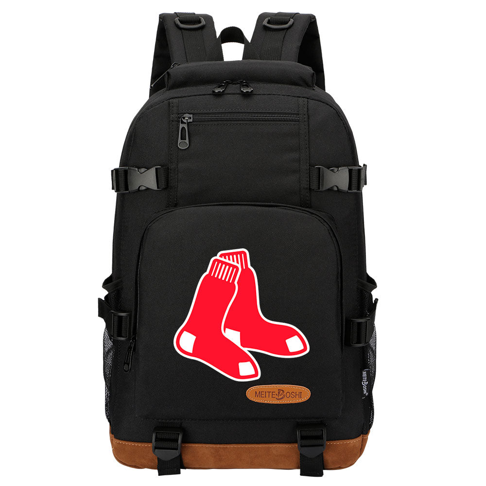 Boston Red Sox Waterproof Backpack School Notebook Travel Bag