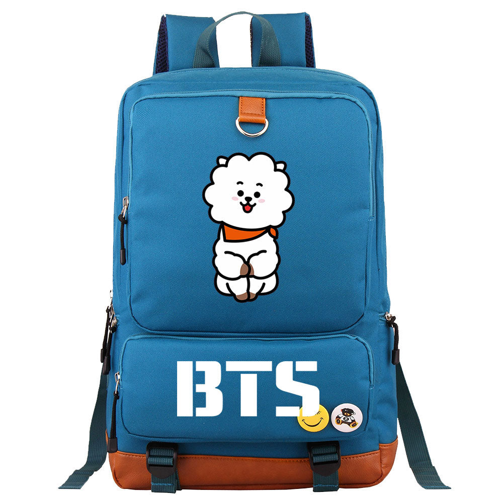BTS RJ Proof Backpack NoteBook Laptop School Bag