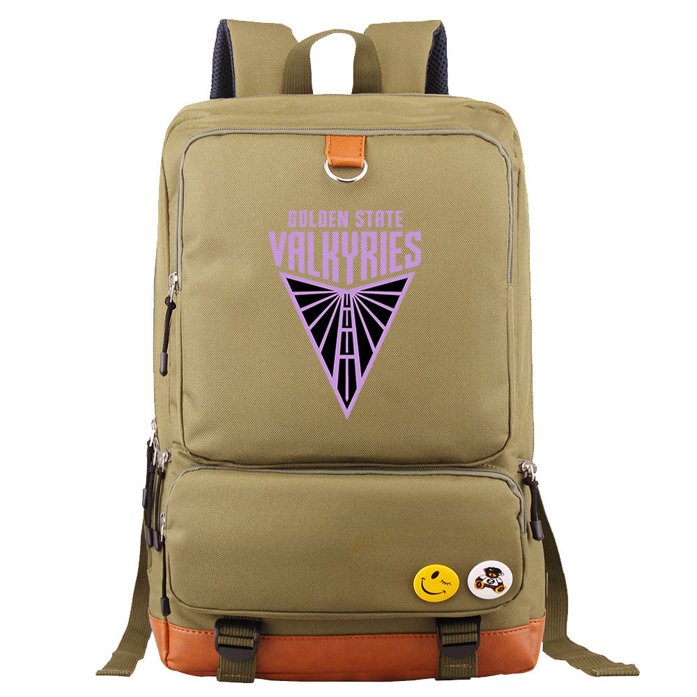 Golden State Valkyries Water Proof Backpack NoteBook Laptop School Bag