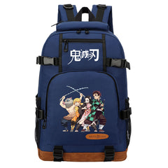 Demon Slayer Kimetsu No Yaiba Waterproof Backpack School Notebook Travel Bag