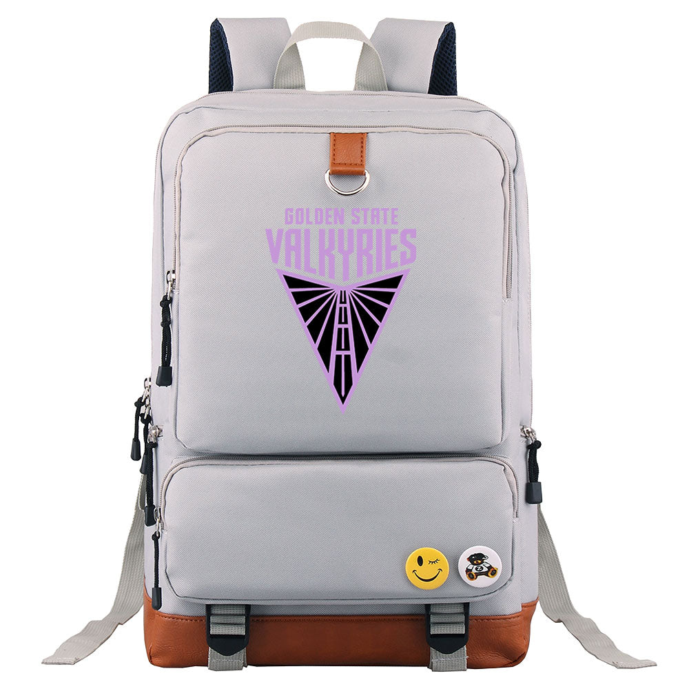 Golden State Valkyries Water Proof Backpack NoteBook Laptop School Bag