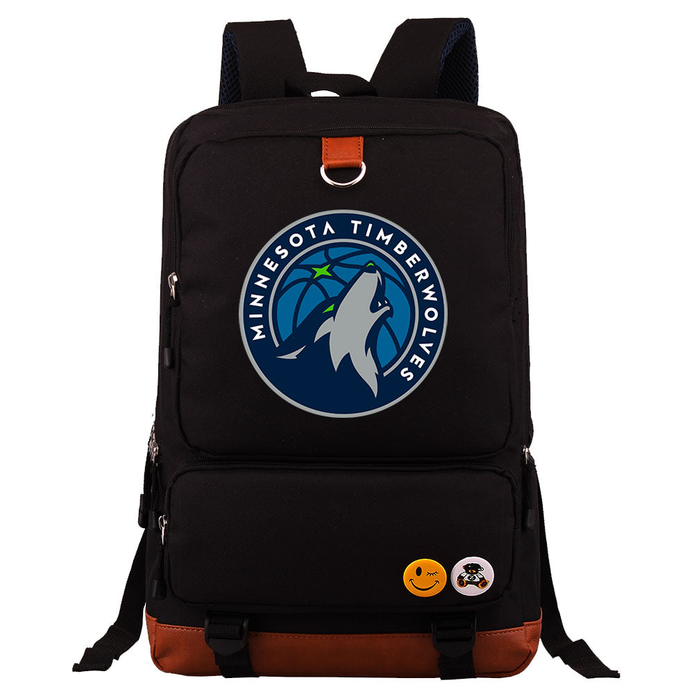 Minnesota Timberwolves Water Proof Backpack NoteBook Laptop School Bag