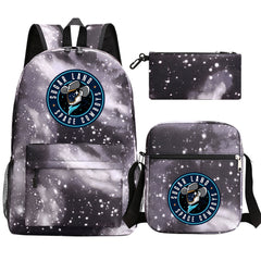 Sugar Land Space Cowboys Baseball School Backpack Shoulder Bag Pencil Bags 3pcs Set