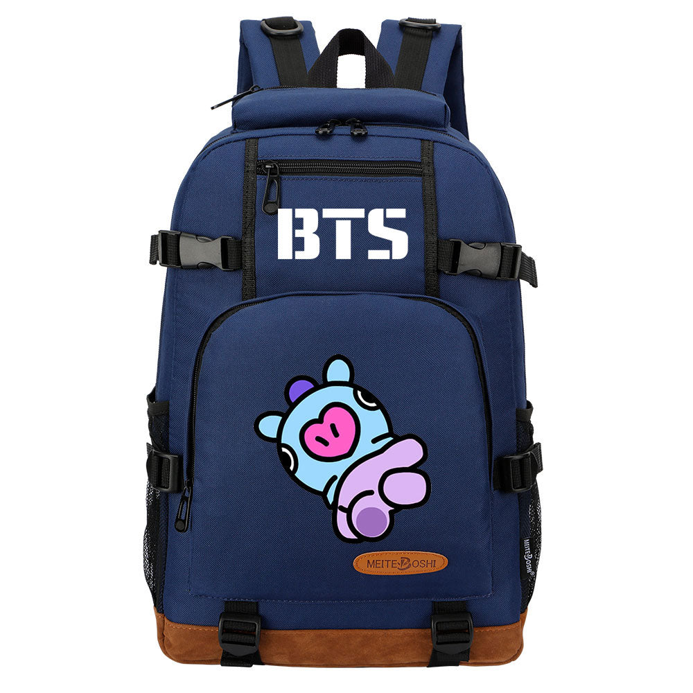 Kpop BTS  Mang J hope Waterproof Backpack School Notebook Travel Bag
