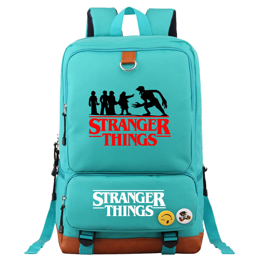 Strangers Things Proof Backpack NoteBook Laptop School Bag