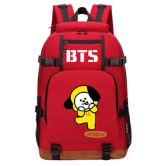 Kpop BTS Jimin Chimmy Waterproof Backpack School Notebook Travel Bag