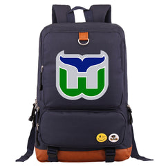 Hartford Whalers Hockey Team Proof Backpack NoteBook Laptop School Bag