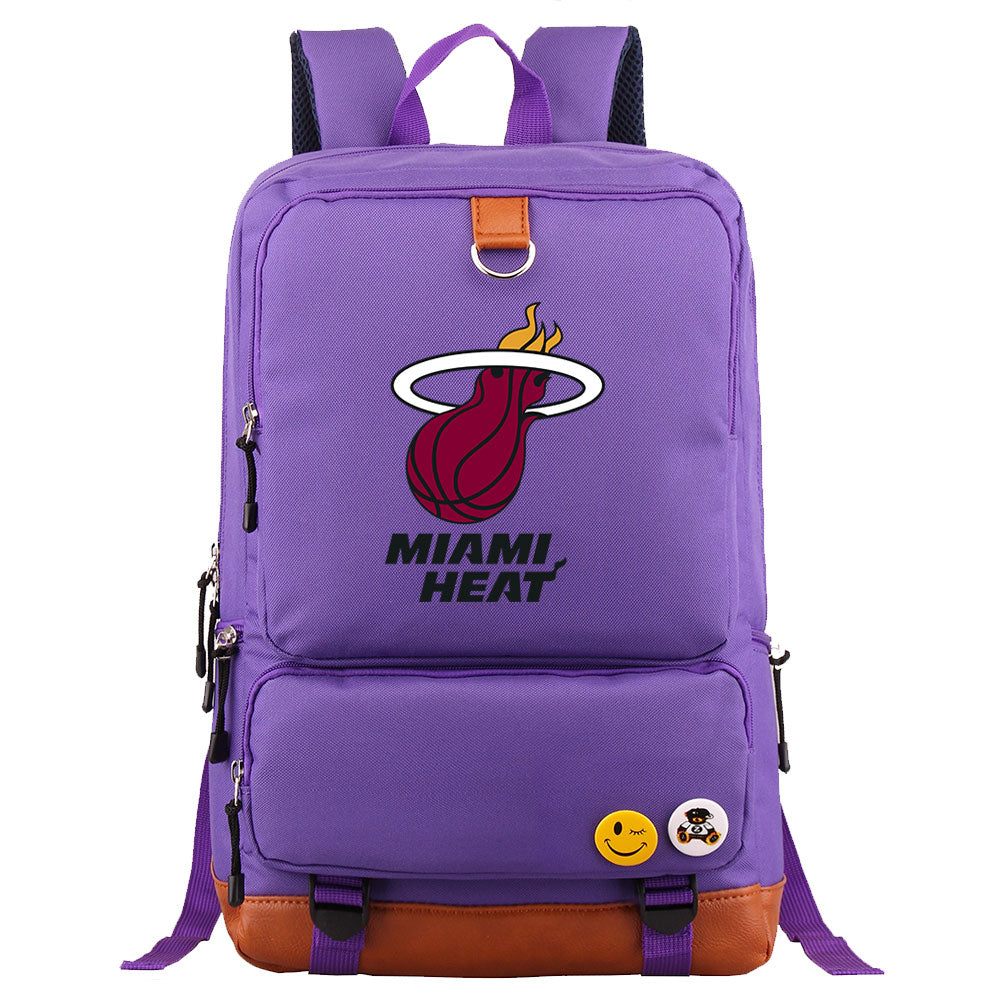 Miami Heat Water Proof Backpack NoteBook Laptop School Bag