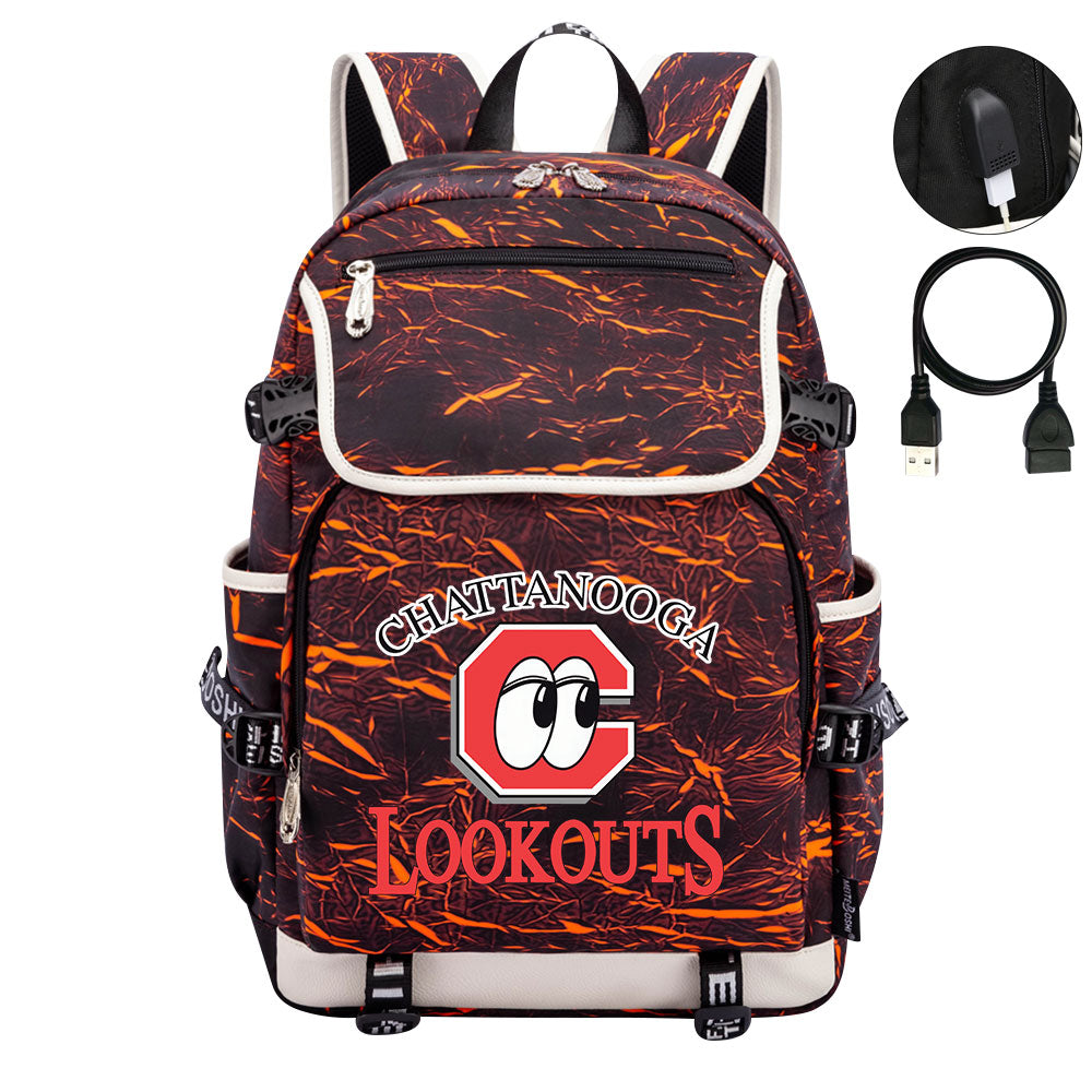Chattanooga Lookouts Backpack School Notebook Travel Bags