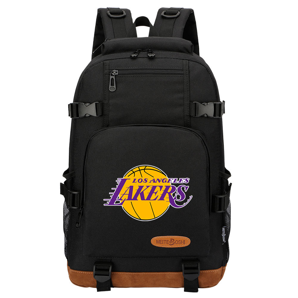 Los Angeles Lakers Waterproof Backpack School Notebook Travel Bag